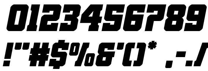 Red Delicious Italic Font OTHER CHARS