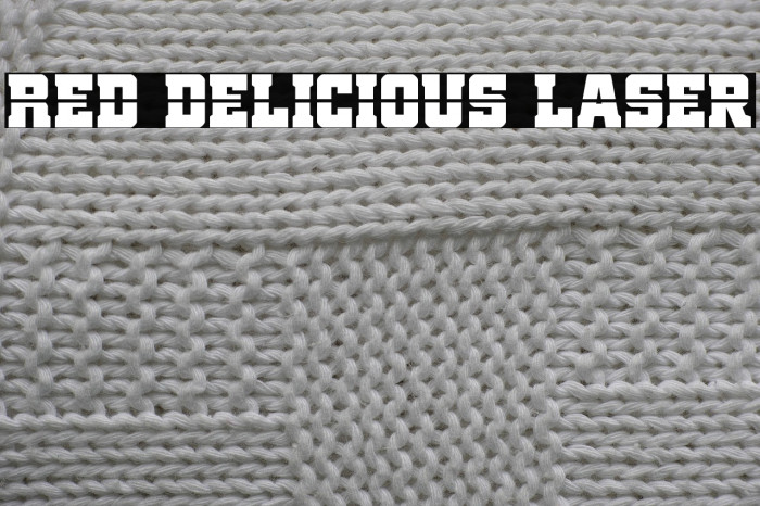 Red Delicious Laser Example 2