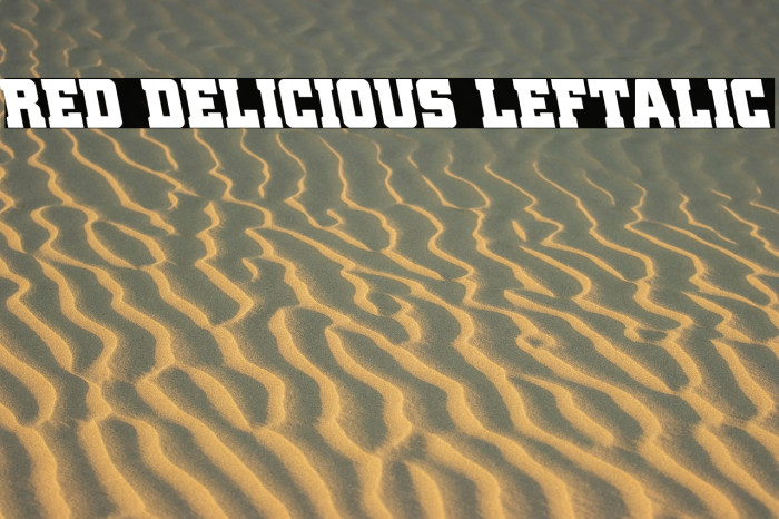 Red Delicious Leftalic Example 3