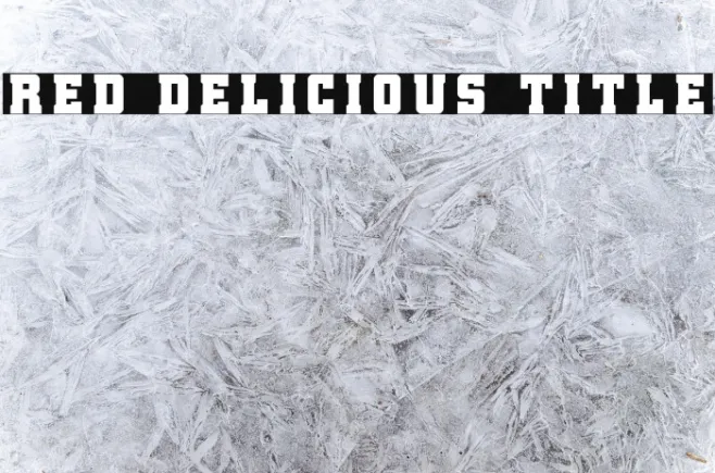 Red Delicious Title Example 2