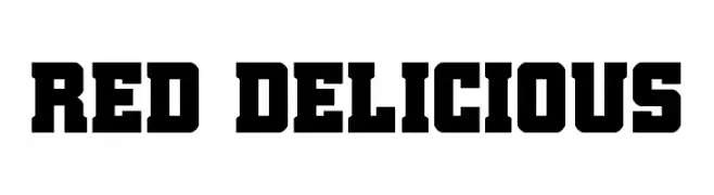 Red Delicious  Скачать бесплатные шрифты