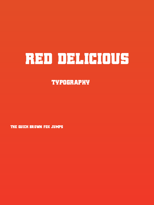 Red Delicious Poster