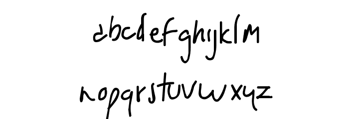 Red Dragon : Francis Dolarhyde Schriftart Kleinbuchstaben