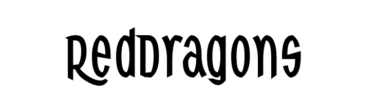 Red Dragons Font