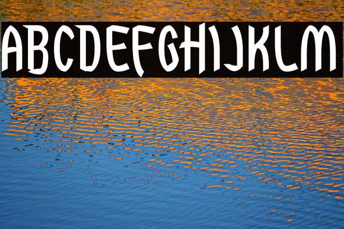 Red Dragons Font examples