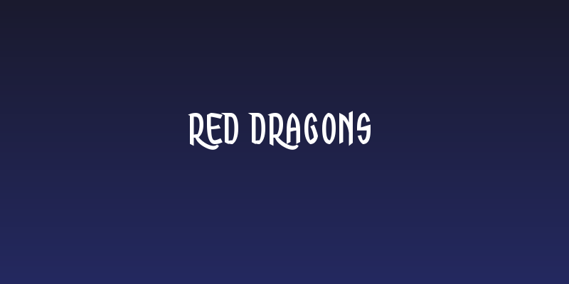 Red Dragons Social Header