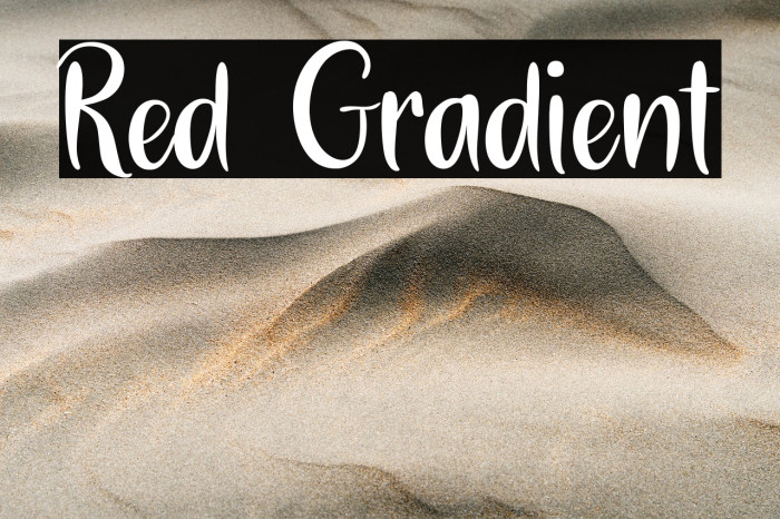 Red Gradient Example 2