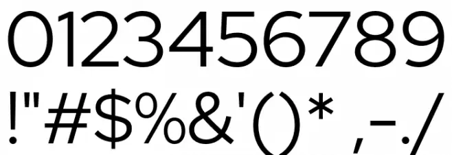 Red Hat Display Font OTHER CHARS