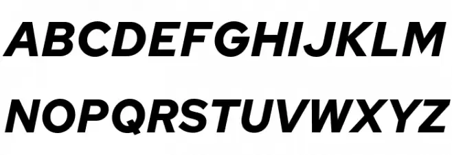 Red Hat Text Bold It Polices MAJUSCULES