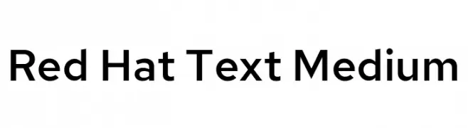 Red Hat Text Medium  baixar fontes gratis