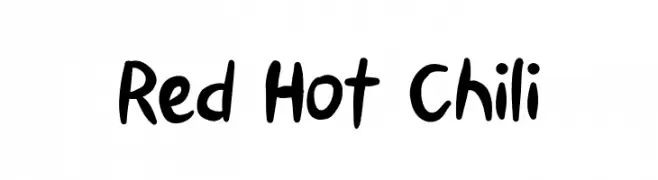 Red Hot Chili  Fuentes Gratis Descargar