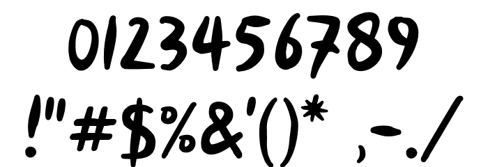 Red Hot Chili Font OTHER CHARS