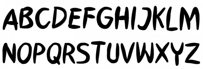 Red Hot Chili Schriftart Groß