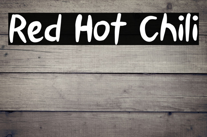 Red Hot Chili Example 2
