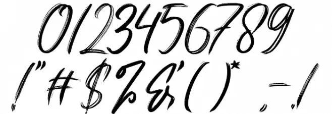 Red Joo Font OTHER CHARS