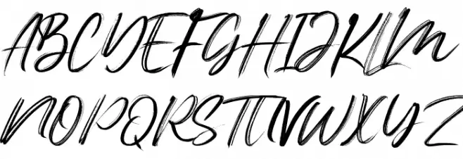 Red Joo Schriftart Groß
