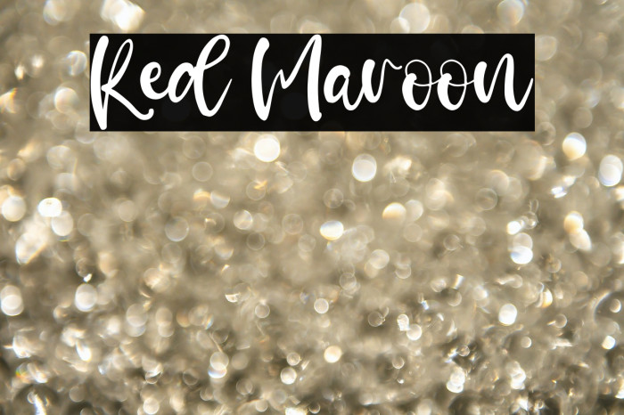 Red Maroon Example 2