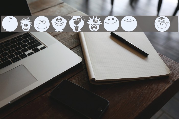 Red Nose Day Font examples