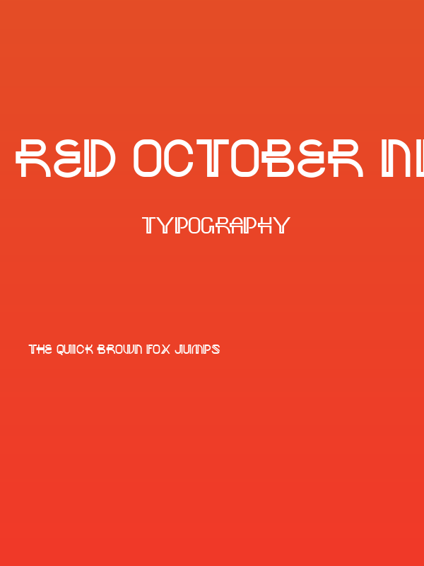 Red October NF Poster