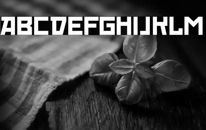 Red October Font examples