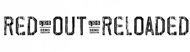Red Out Reloaded  baixar fontes gratis