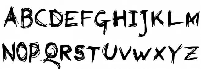 Red Pen Society Шрифта ВЕРХНИЙ