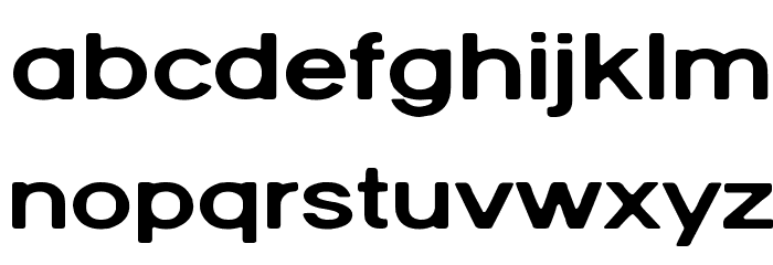 Red Rabbit Font LOWERCASE