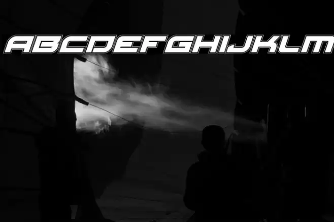 Red Rocket Academy Italic Font examples