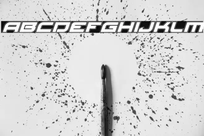 Red Rocket Academy Italic Font examples