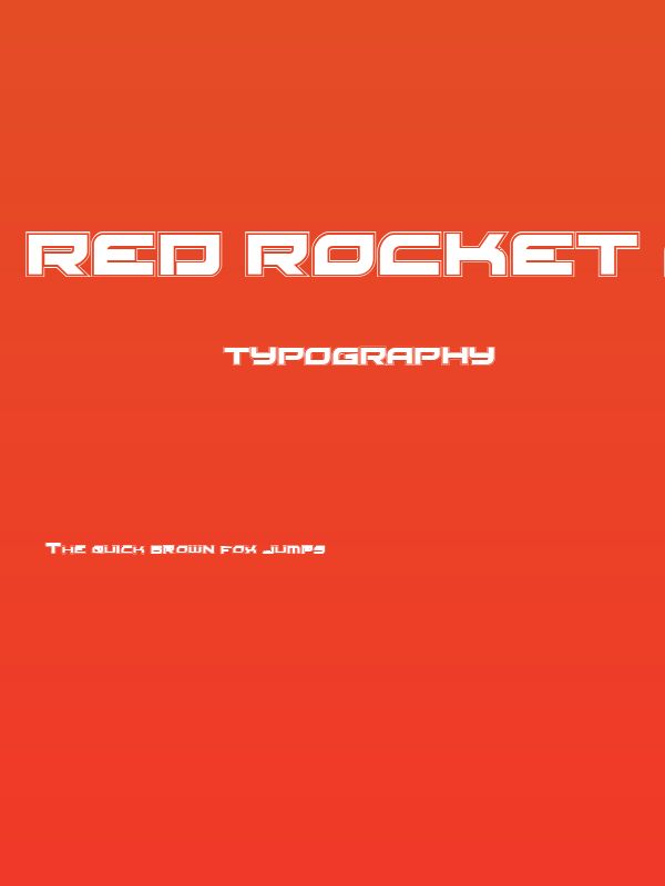 Red Rocket Academy Regular Poster
