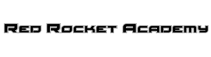 Red Rocket Academy  नि: शुल्क फ़ॉन्ट्स डाउनलोड