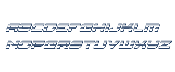 Red Rocket Chrome Italic Lowercase