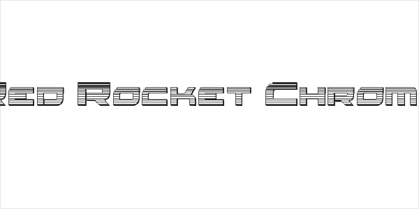 Red Rocket Chrome Logo