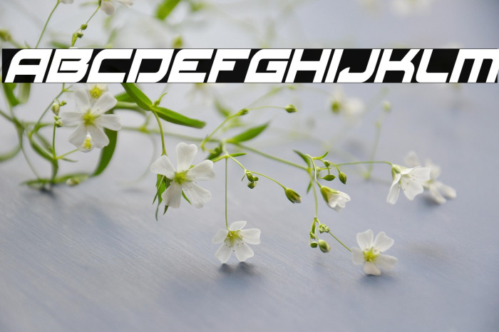 Red Rocket Condensed Italic Example 1