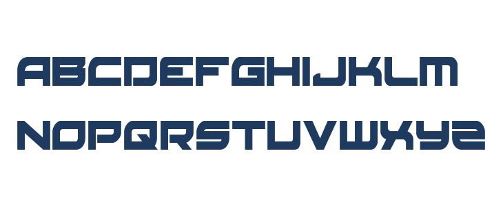 Red Rocket Condensed Lowercase