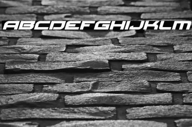 Red Rocket Expanded Italic Font examples