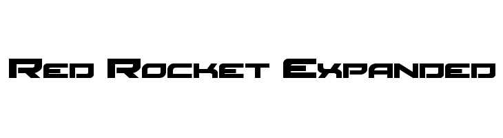 Red Rocket Expanded Fonte