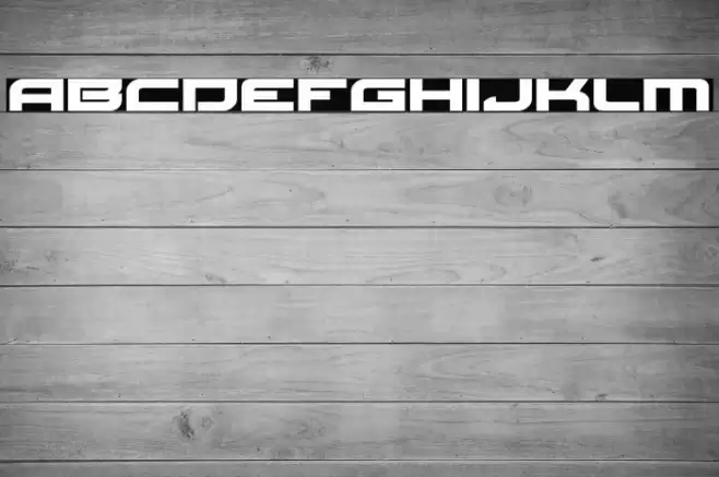 Red Rocket Expanded Font examples