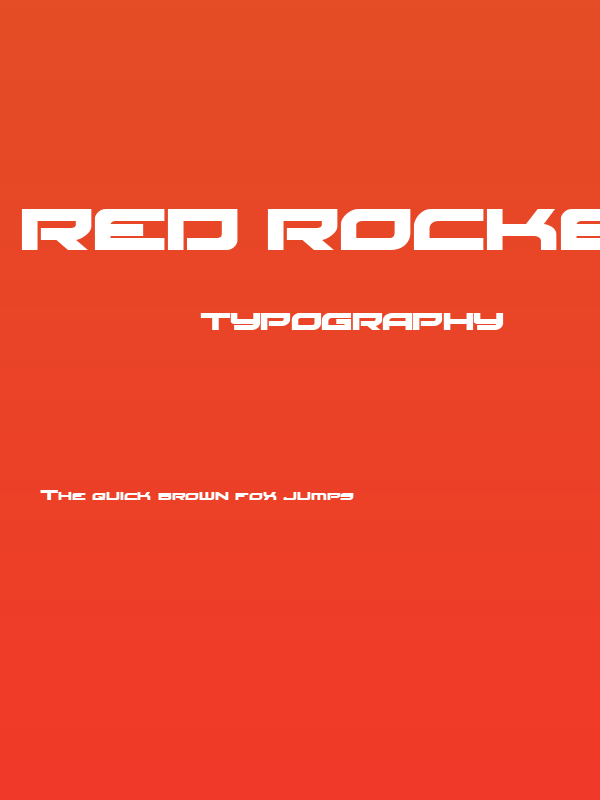 Red Rocket Expanded Poster