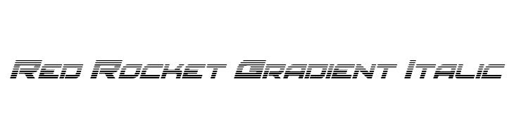 Red Rocket Gradient Italic  नि: शुल्क फ़ॉन्ट्स डाउनलोड