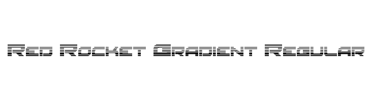 Red Rocket Gradient Regular  Free Fonts Download