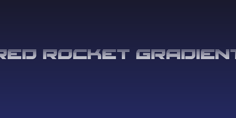 Red Rocket Gradient Social Header