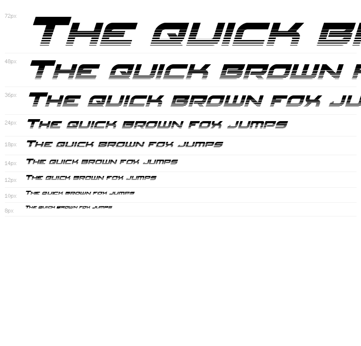 Red Rocket Halftone Italic Waterfall