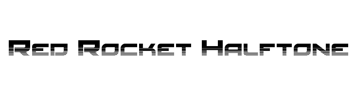 Red Rocket Halftone  baixar fontes gratis
