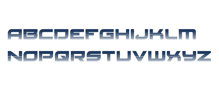 Red Rocket Halftone Lowercase