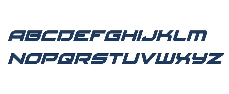 Red Rocket Italic Lowercase