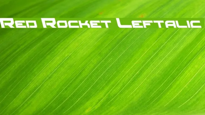Red Rocket Leftalic Example 2
