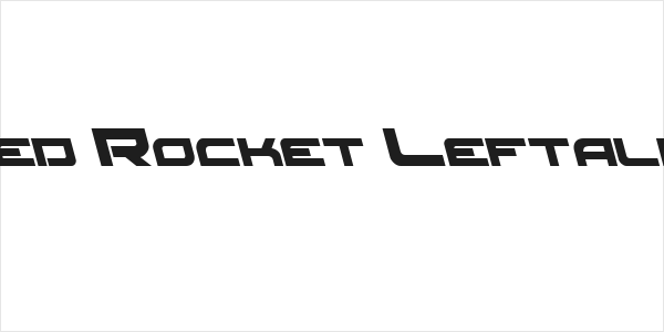 Red Rocket Leftalic Logo