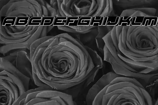 Red Rocket Outline Italic Font examples