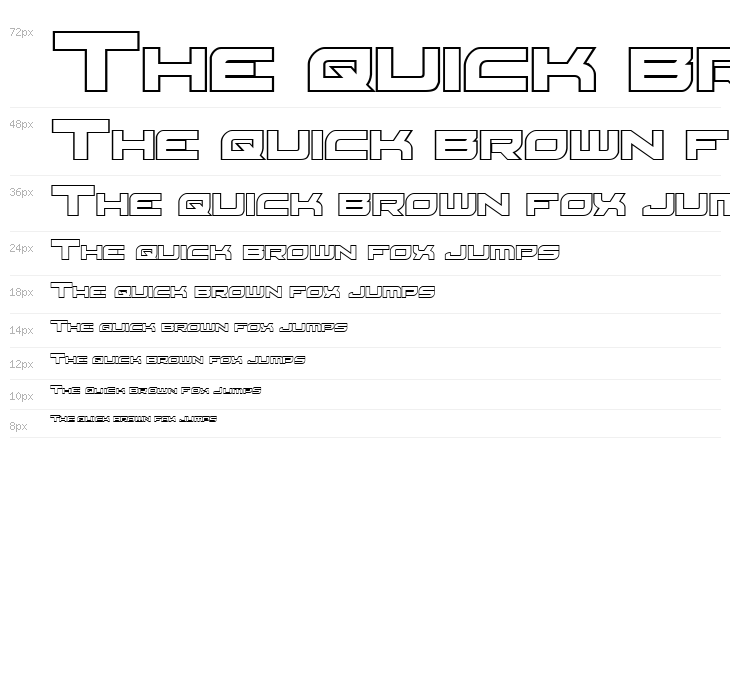 Red Rocket Outline Regular Waterfall